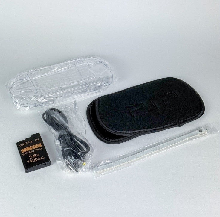 Sony PSP-2000 Playstation Portable Console Lavender Purple & Accessories -*Read*8
