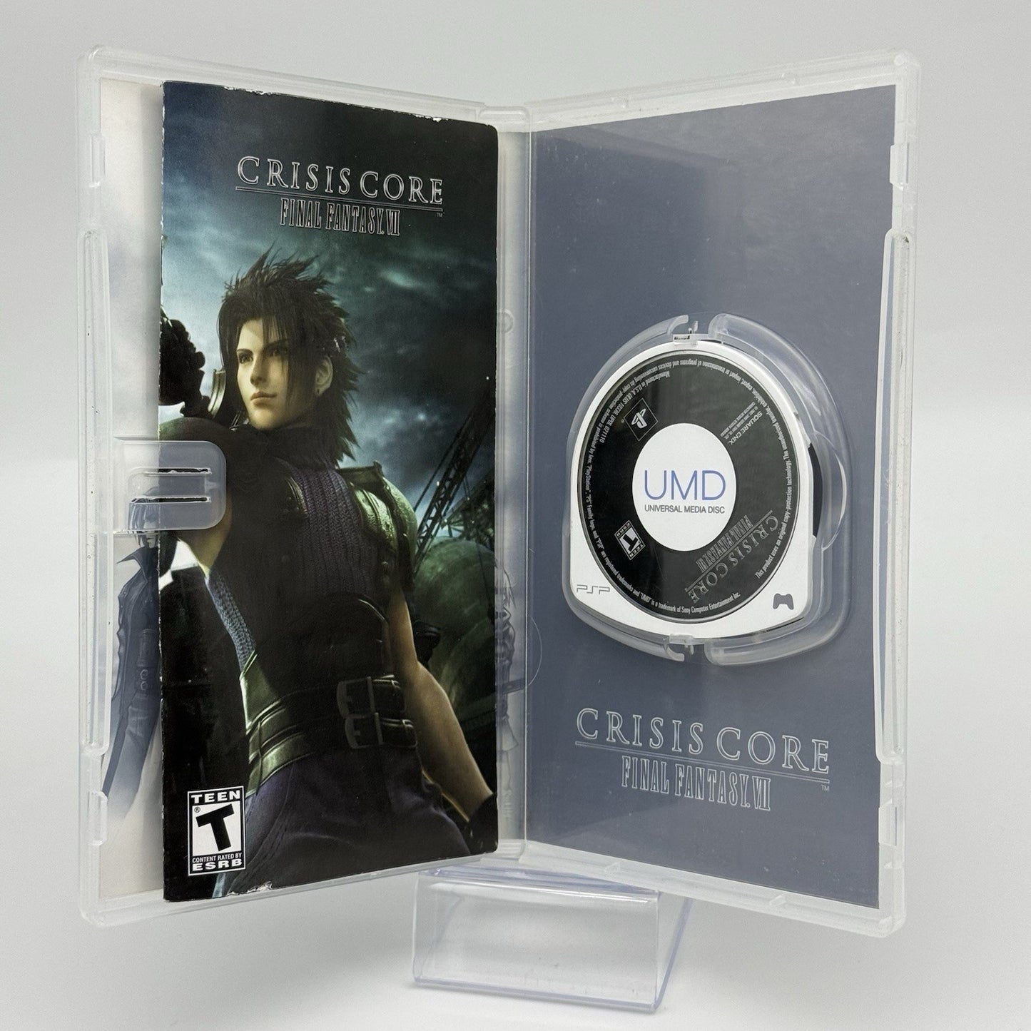 Crisis Core: Final Fantasy VII 7 PSP Black Label Complete CIB w/Reg Card Tested2