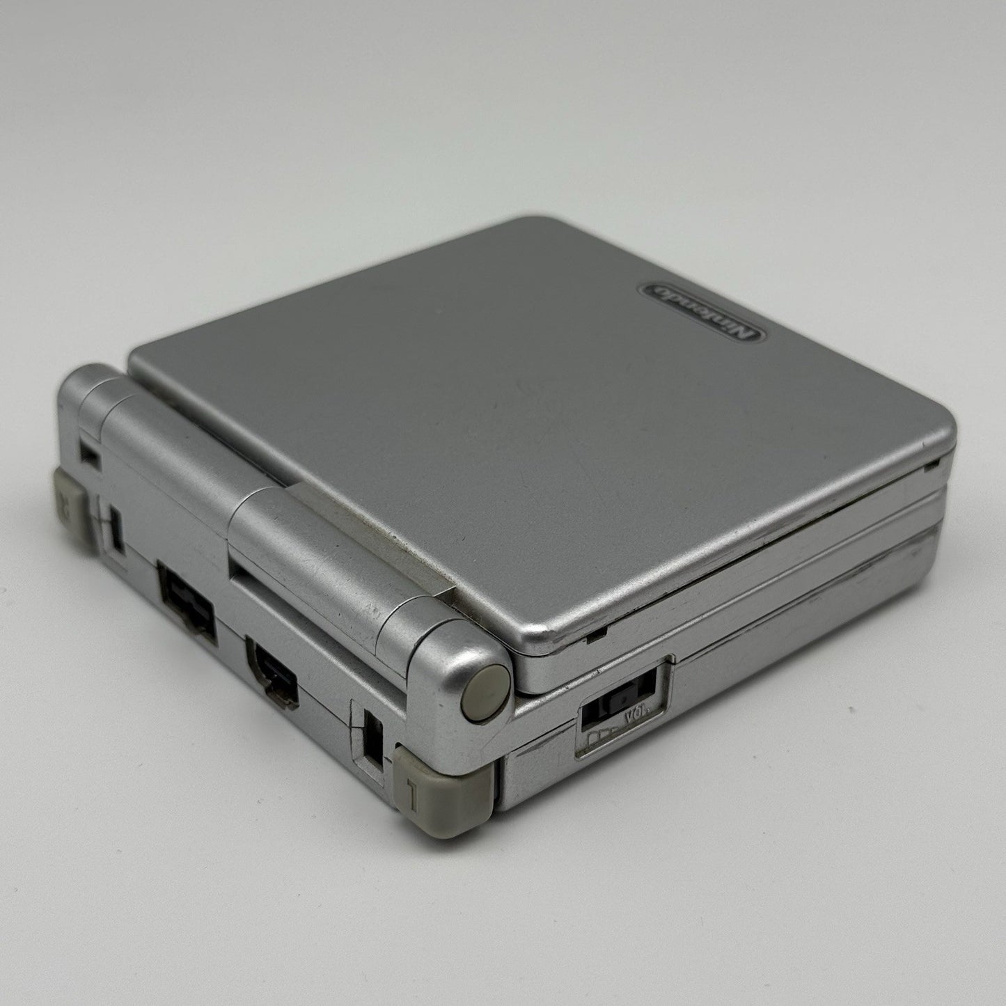 Nintendo Gameboy Advance GBA SP Silver Platinum Console AGS 001 w/Charger Tested13