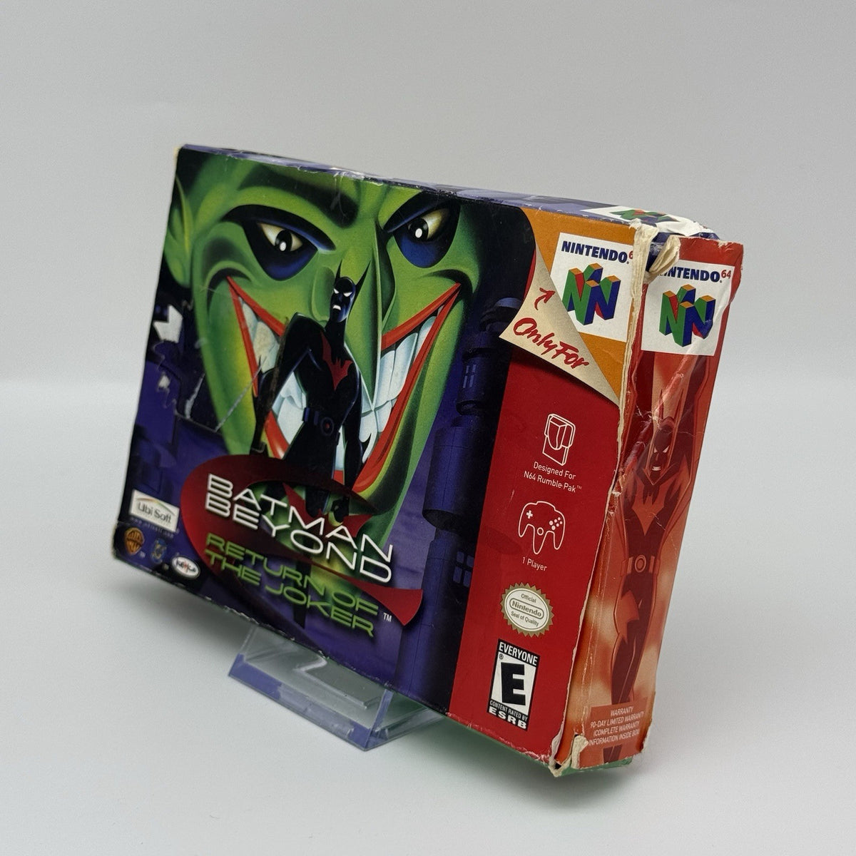 Batman Beyond: Return of Joker (Nintendo 64 N64) Game Complete CIB - Tested9