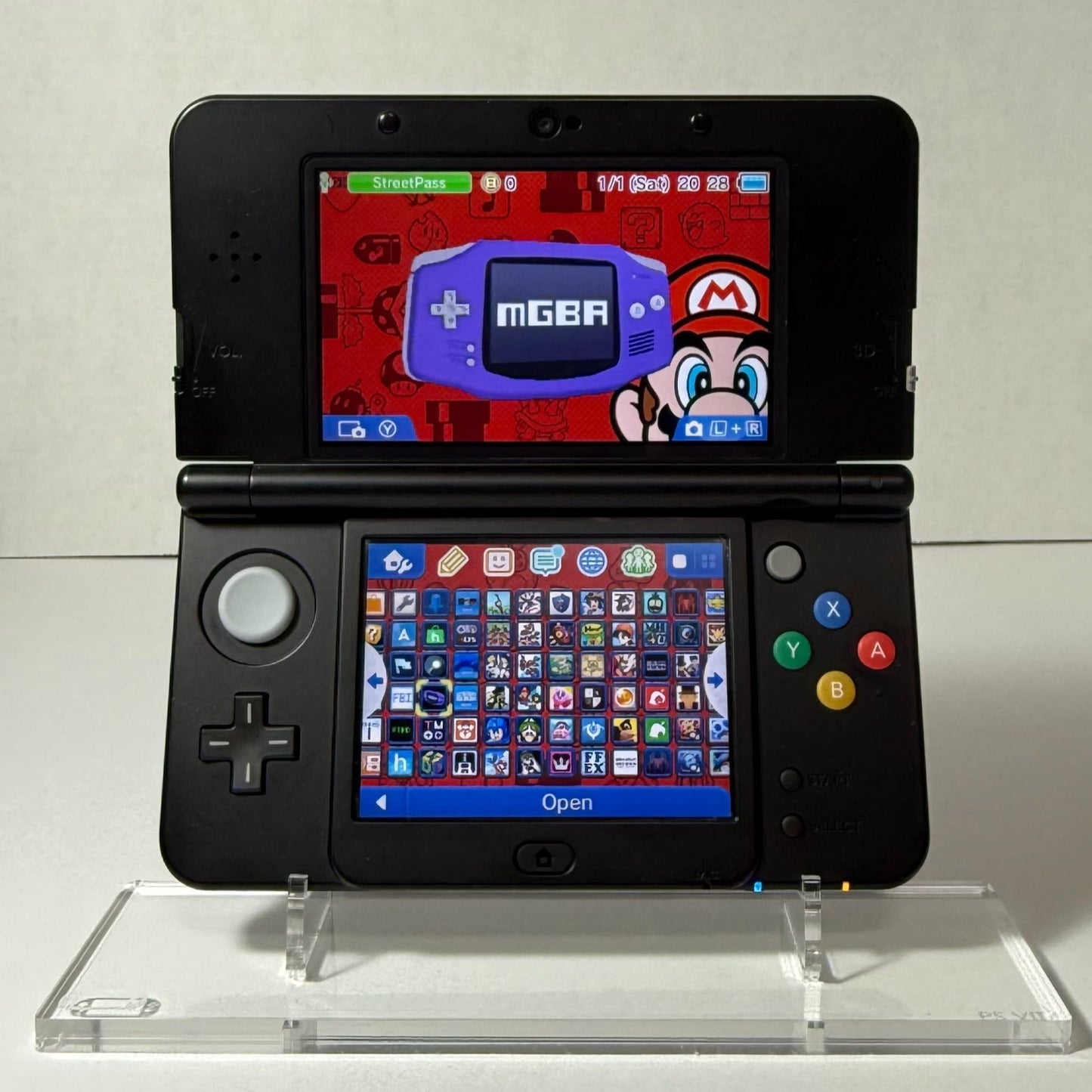 n3DS - Super Mario Edition Black