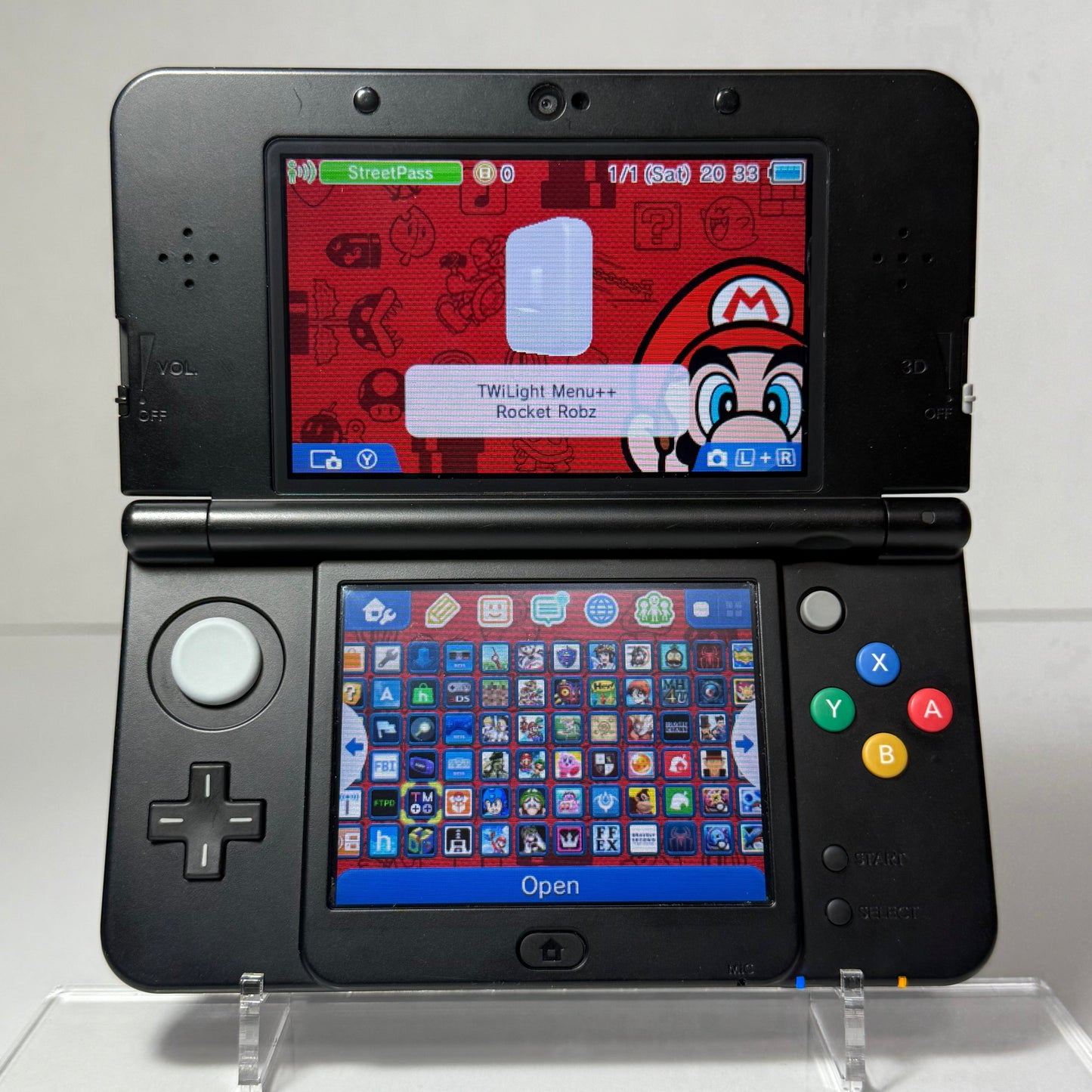 n3DS - Super Mario Edition Black