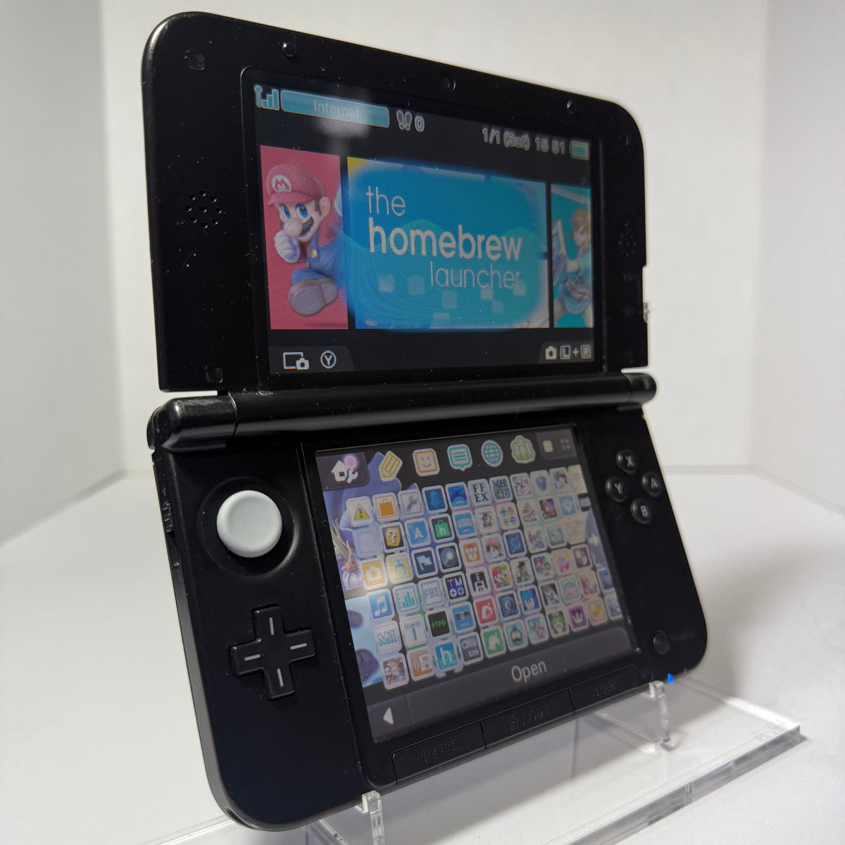 3DS XL - Super Smash Bros. Blue Edition