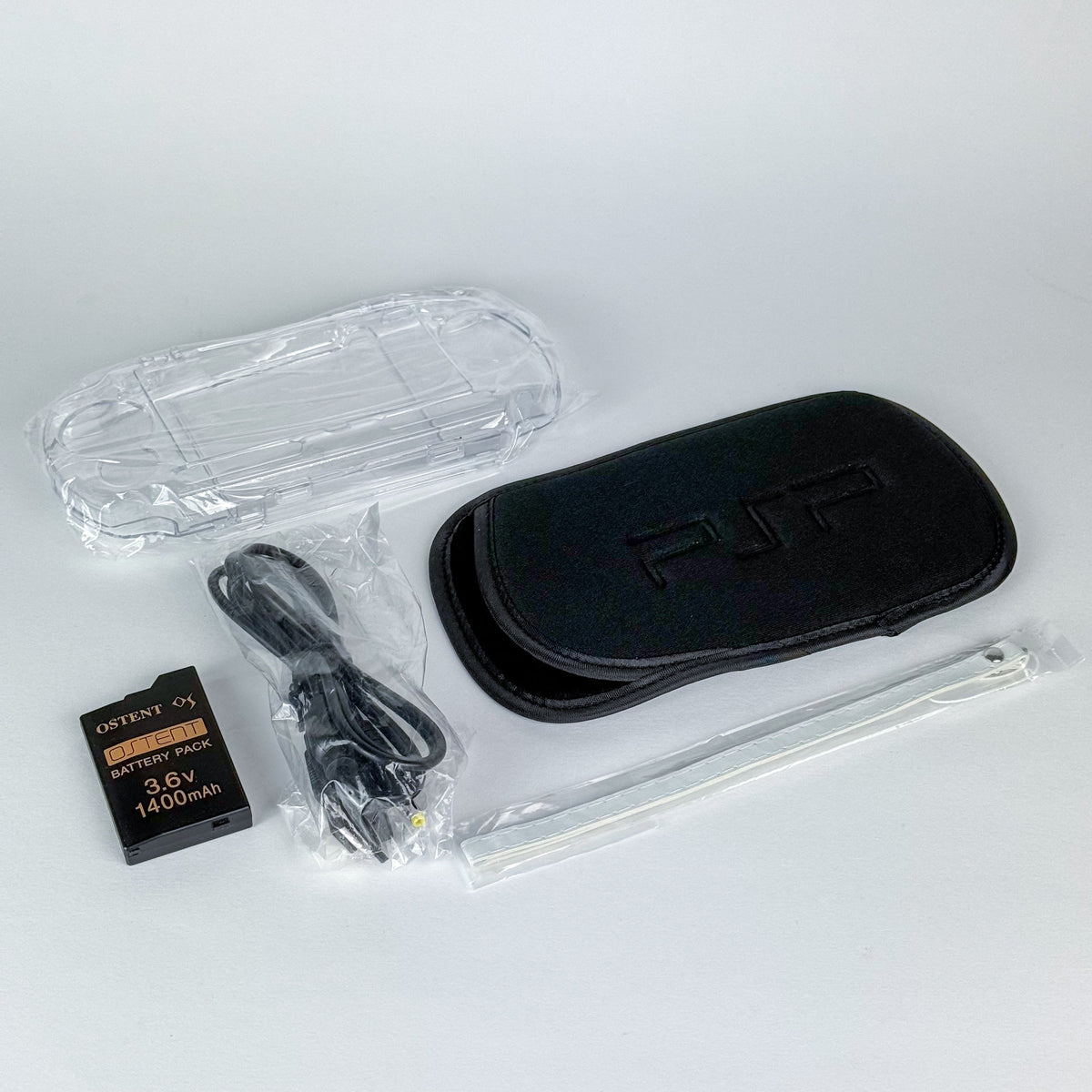 PSP 3000 - White & Blue Console With Box